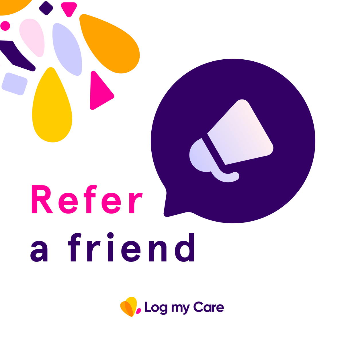 Refer a friend logo