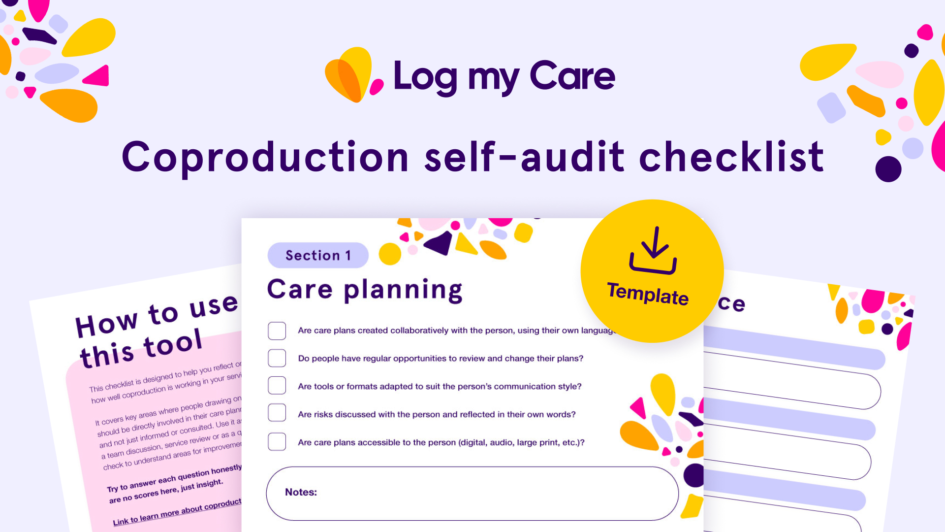 Coproduction self-audit checklist