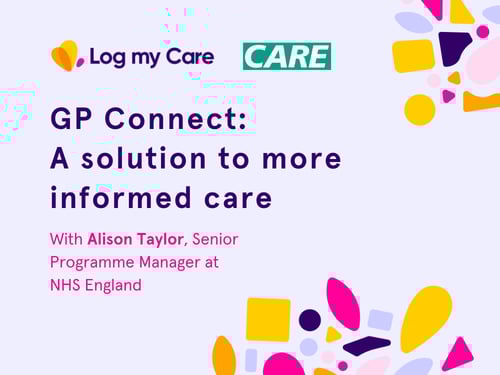 Webinar on how GP Connect can transform care delivery across social care settings.