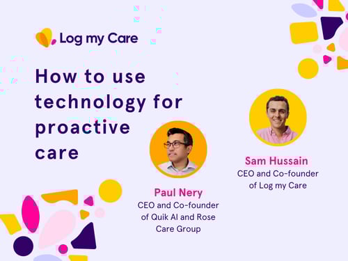 Webinar on how to transition from reactive to proactive care operations using digital systems.