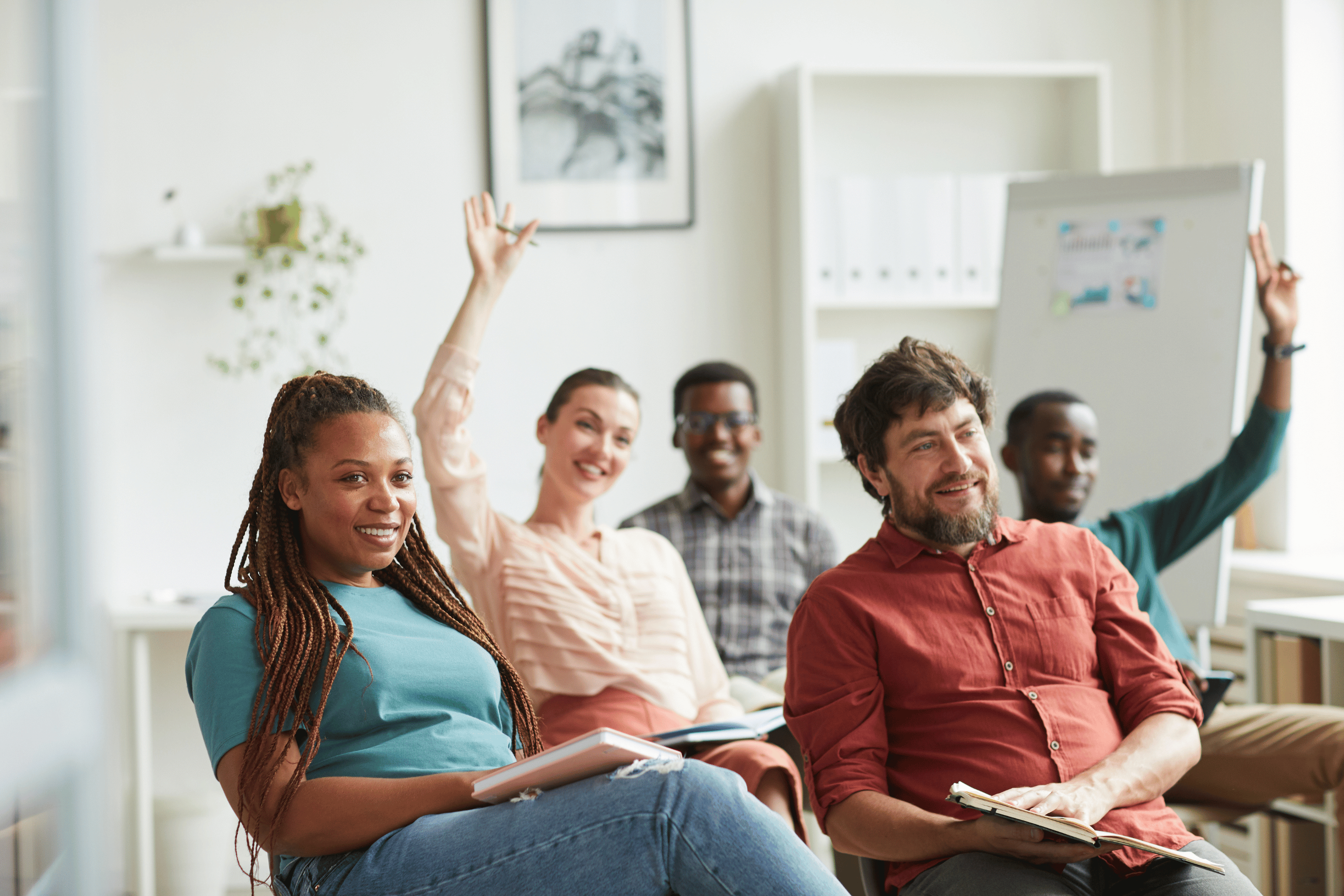 People in a classroom